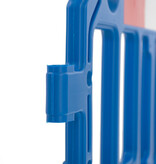 Barrière de chantier 'Gatebarrier' - bleu  - 1000 x 2000 mm