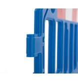 Construction barrier 'Gatebarrier' - blue - 1000 x 2000 mm