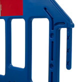 Construction barrier 'Gatebarrier' - blue - 1000 x 2000 mm