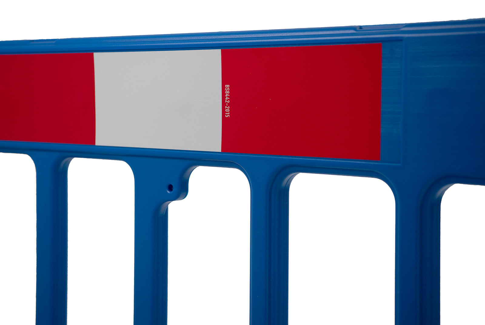 Construction barrier 'Gatebarrier' - blue - 1000 x 2000 mm