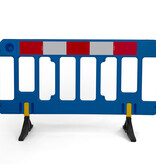 Werfhek 'Gatebarrier' - blauw - 1000 x 2000 mm
