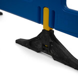 Werfhek 'Gatebarrier' - blauw - 1000 x 2000 mm