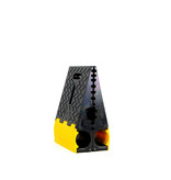 Foldable and portable hose bridge with covers - 2 x Ø 80mm