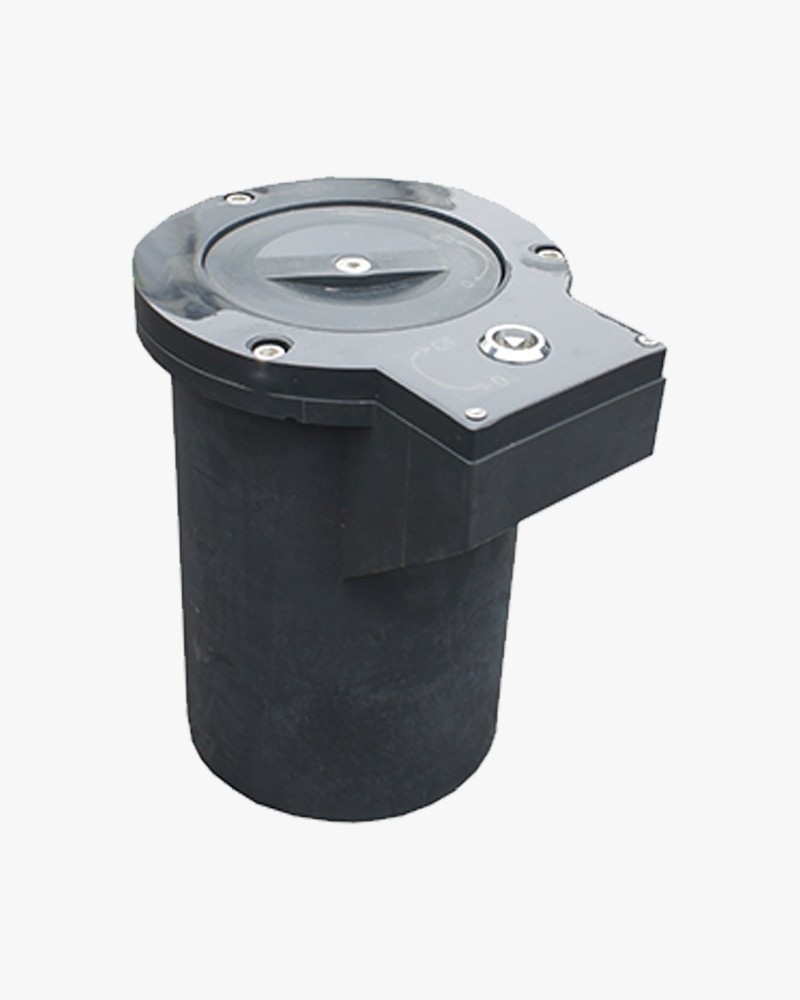 Ground socket for 'Shape Memory' bollards Ø 80mm