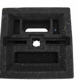 Base for temporary traffic signs  Minibloc 15kg  - socket 40 x 80