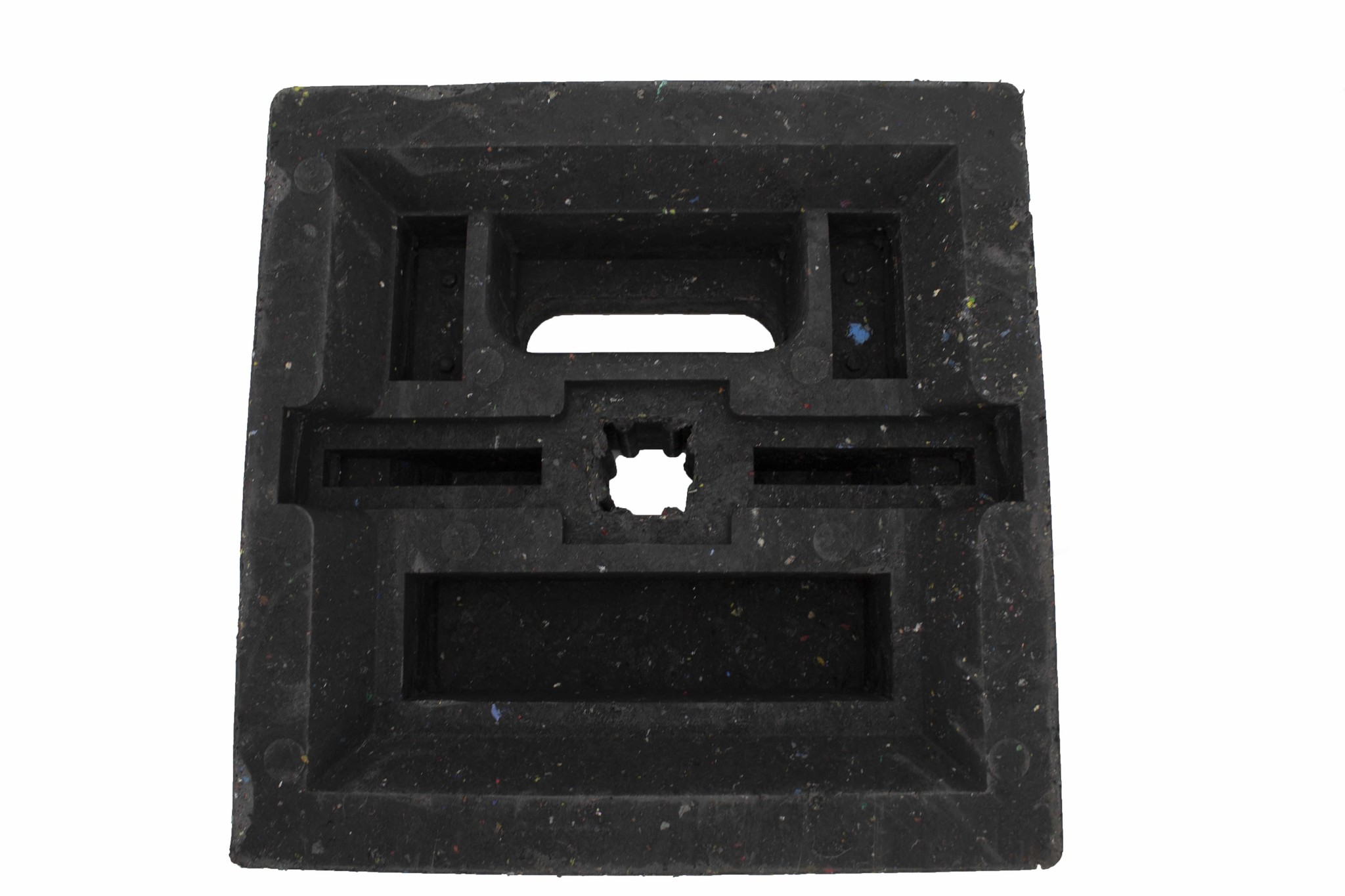Base for temporary traffic signs  Minibloc 15kg  - socket 40 x 80