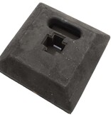 Pied de balise Minibloc 15 kg  - ouverture 40 x 80