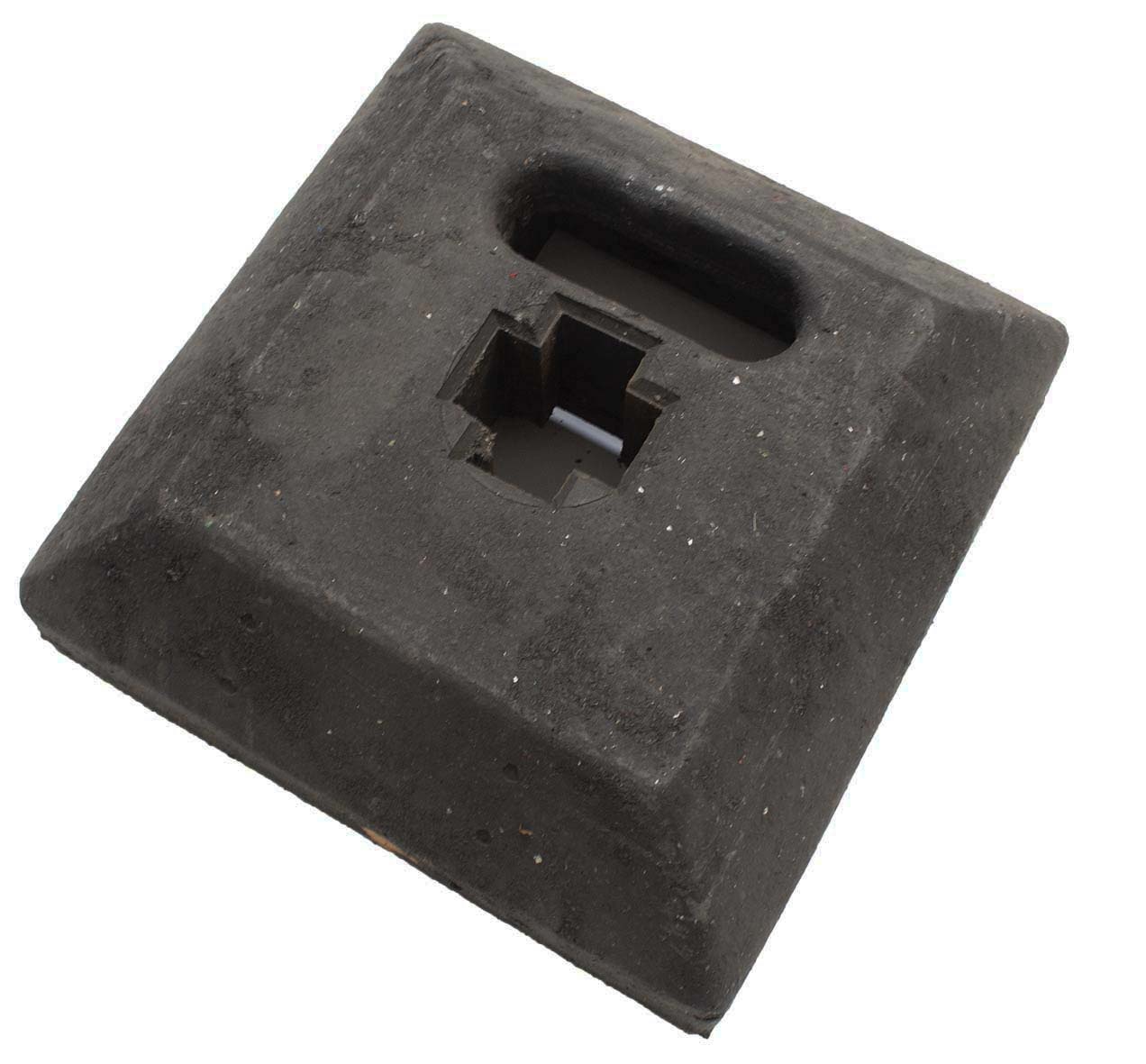 Base for temporary traffic signs  Minibloc 15kg  - socket 40 x 80