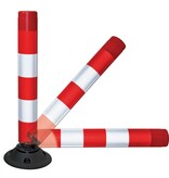 Plooibaken FLEXPIN - rood/wit - diverse lengtes