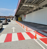 Balise auto relevable V-FLEX orange