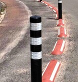 Flexible bollard V-FLEX black
