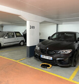 Automatische parkeerbeugel "STOPBAT" met afstandsbediening
