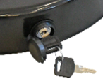 Automatic parking bracket "STOPBAT" with remote controle