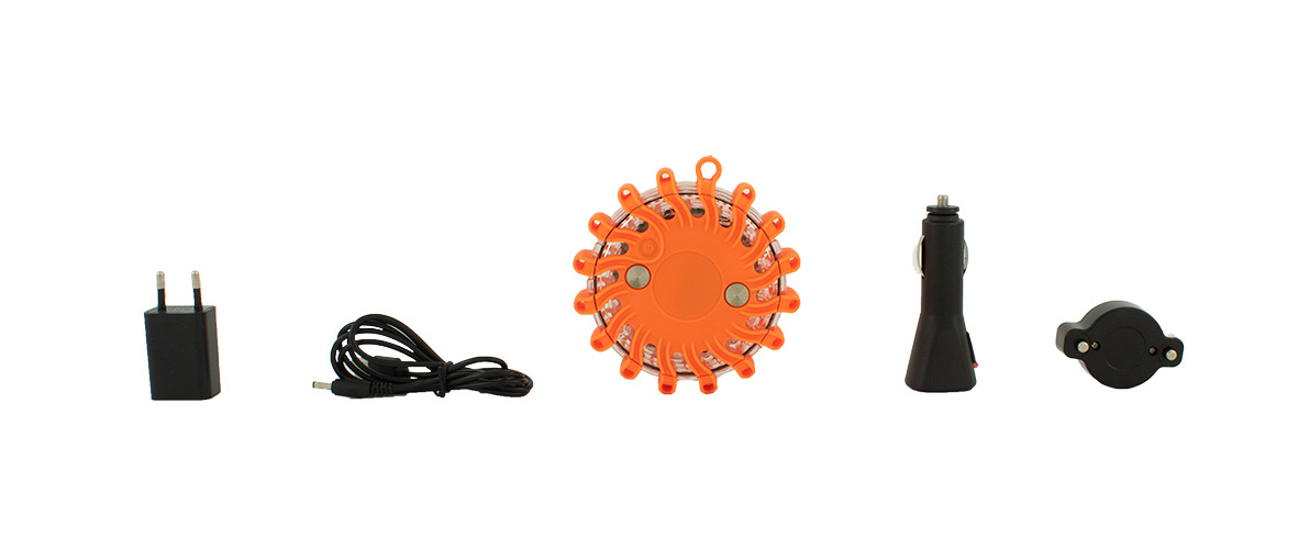 Lampe de détresse orange - gyrophare