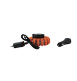 Orange hazard flare - magnetic and rechargeable