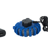 Blue hazard flare - magnetic and rechargeable