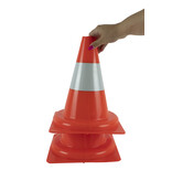 Cône de signalisation 30 cm PVC - Classe 1