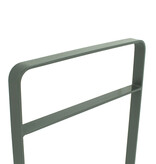 Flat steel bicycle hoop 750 x 1050 mm with cross tube + RAL 7043