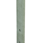 Platstaal fietsbeugel 750 x 1050 mm met twee dwarsbuizen + RAL 7043