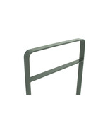 Platstaal fietsbeugel 750 x 1050 mm met twee dwarsbuizen + RAL 7043