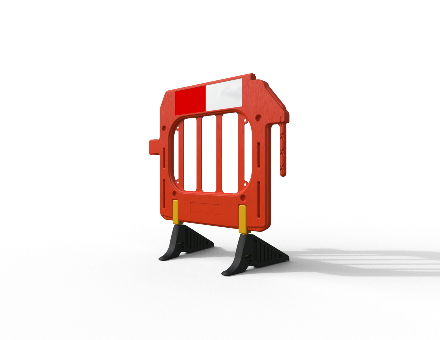 Construction barrier 'Gatebarrier' small - orange - 1000 x 1000 mm