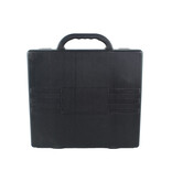 Case with 3 LED traffic batons - blue - rechargeable