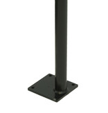 Dubbelzijdig steprek 7 stepplaatsen - 1600 x 1000 mm + galva + RAL 9005