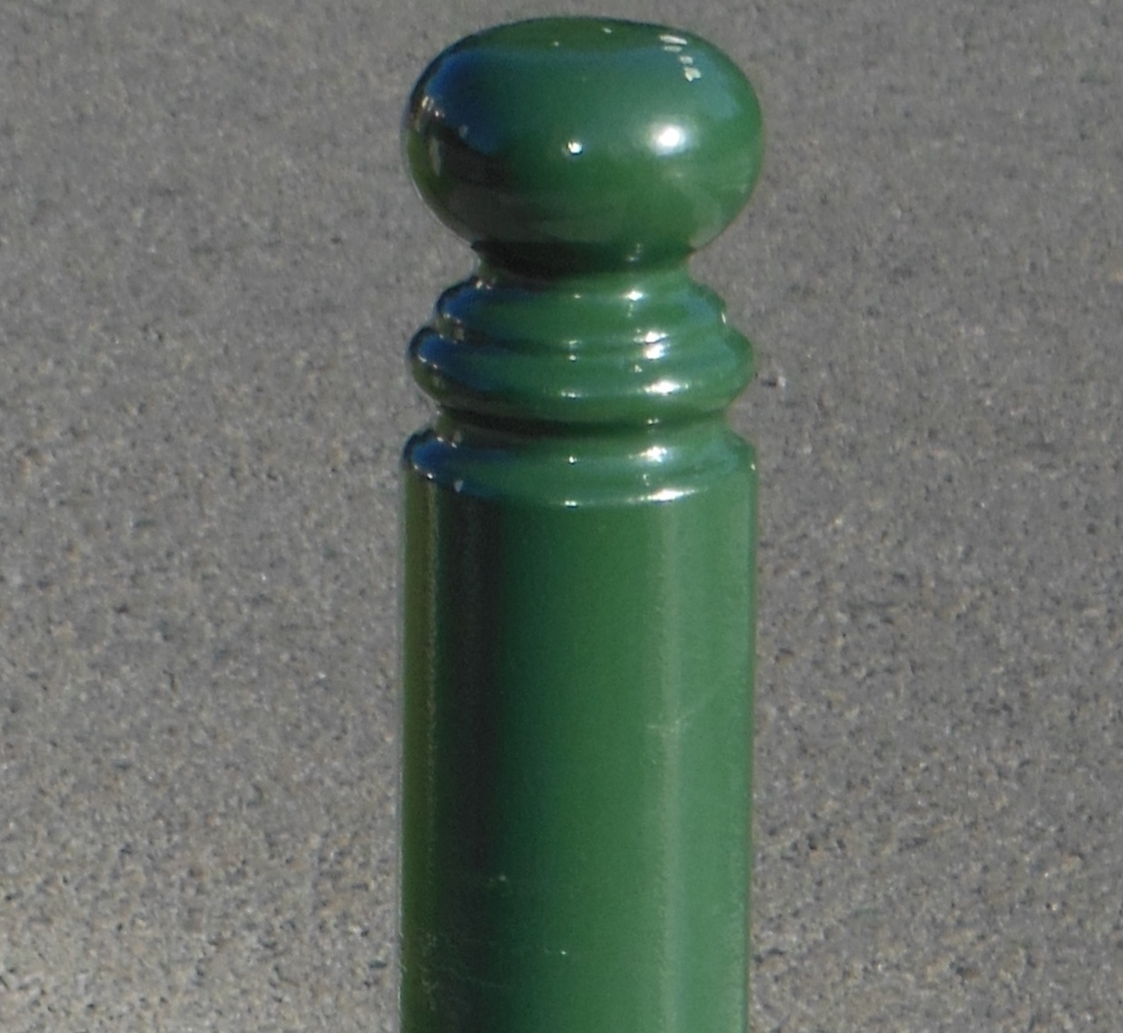 Potelet Antique Vert - 900 x 80 mm - RAL 6009 - amovible