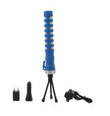 LED Traffic baton - blue - rechargeable