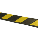 Rubber corner protector - right angle - yellow/black