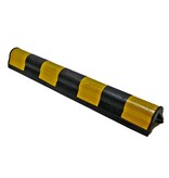 PROTECTEUR DE COIN 800 x135 x10 mm arrondi - jaune/noir