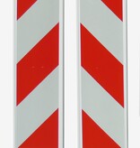 Balise de chantier Type 2 A+B + RA2 - 250 x 1000 mm - 5 STRIES -