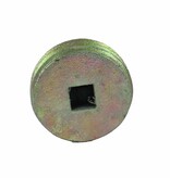 Screw cap for ground sleeves