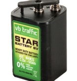Blokbatterij 4R25 6V - 50 Ah VBT voor werflichten - Extra Strong
