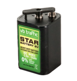 Pile 4R25 6V - 50 Ah pour lampes de chantier - Extra-forte