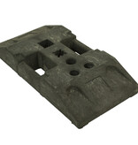 Pied de balise - socle 25 kg - PVC recyclé