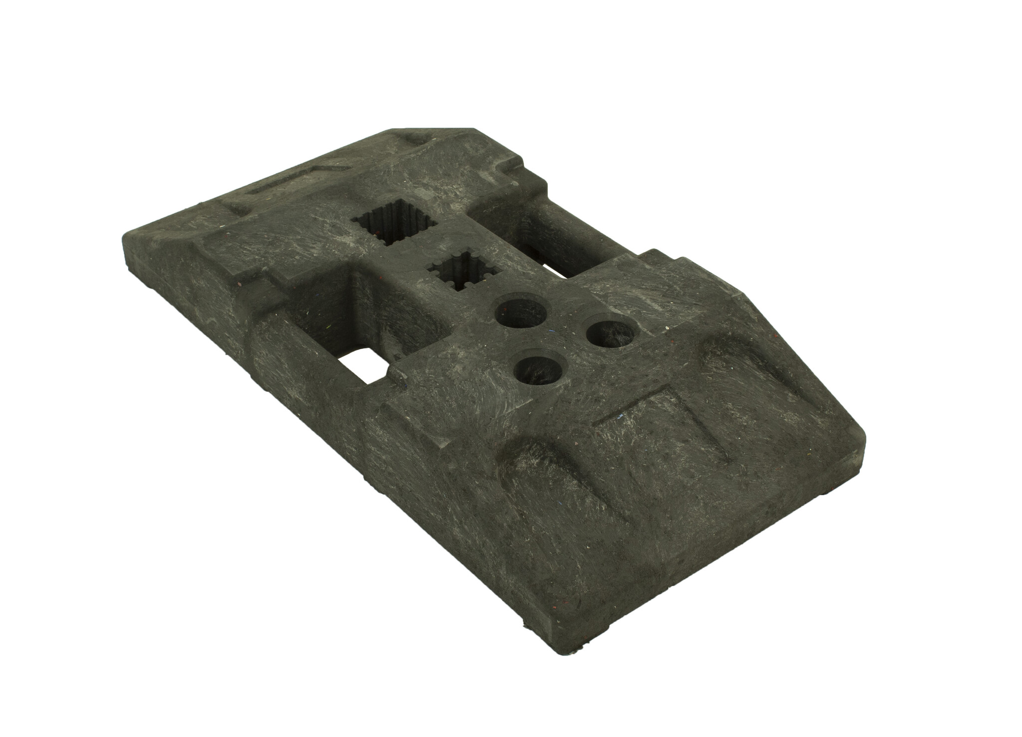 Pied de balise - socle 25 kg - PVC recyclé