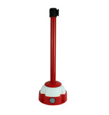 Red post with strap - 3m x 50mm
