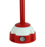 Red post with strap - 3m x 50mm