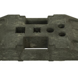 Pied de balise - socle 25 kg - PVC recyclé