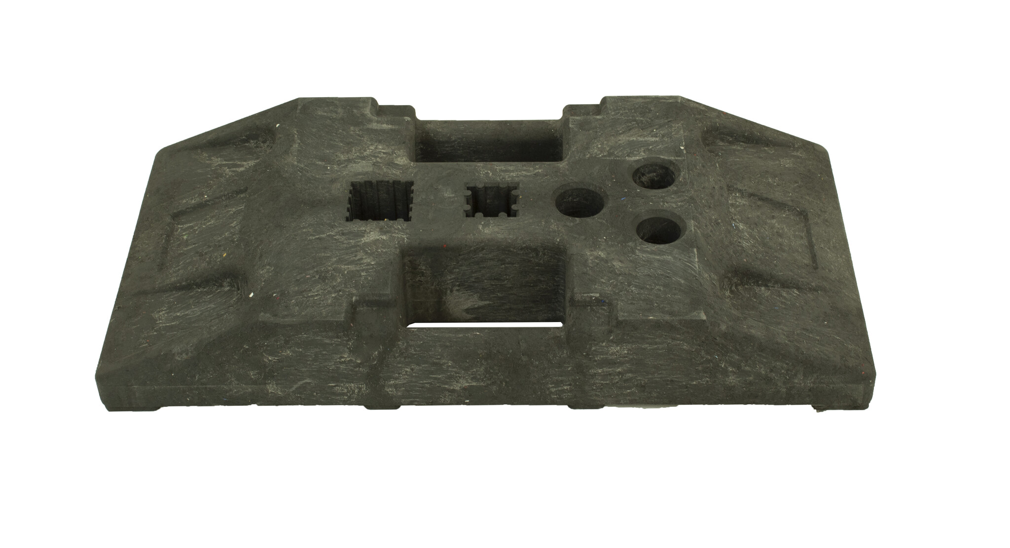 Pied de balise - socle 25 kg - PVC recyclé