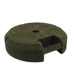 Rond voetstuk 25 kg uit gerecycleerde PVC 25 kg