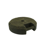 Round temporary base 25 kg from recycled PVC