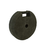 Round temporary base 25 kg from recycled PVC