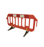 Barrière de chantier 'Gatebarrier' - orange - 1000 x 2000 mm
