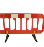 Construction barrier 'Gatebarrier' - orange - 1000 x 2000 mm