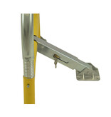 Parkeerbeugel met veren en cilinderslot 970 x 405 x 650 -Ø 60 mm