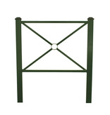 Fence Pagode 108 x 80 cm - Green Ral 6009