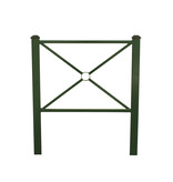 Barrière Pagode 108 x 80 cm - Vert (Ral 6009)