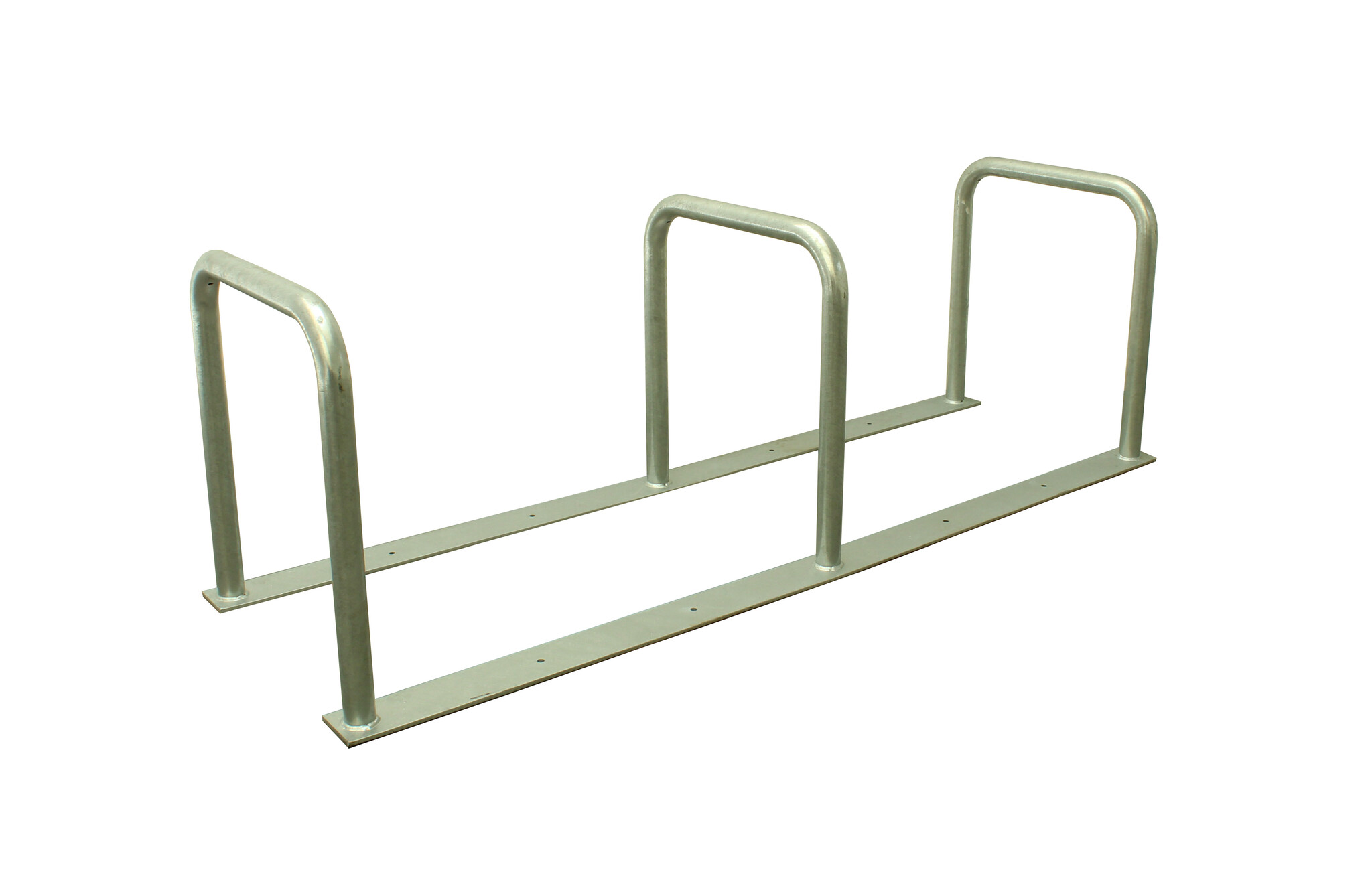 Bicycle rack with 3 loops 2000 x 600 x 650 mm